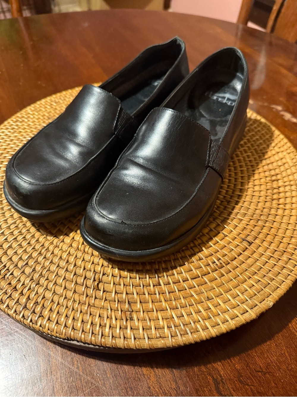 Dansko‎ Black Slip-On Women's Clog